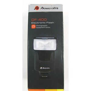 Powerextra Professional DF-400 Speedlite Camera Flash For DSLR Cameras